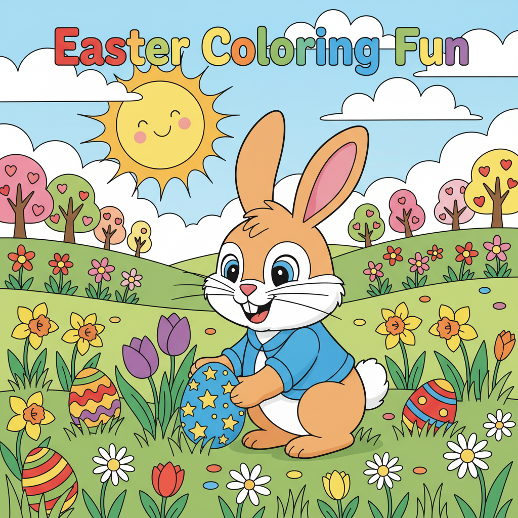 Cover of Easter Coloring Fun