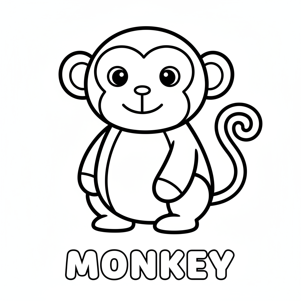 a monkey