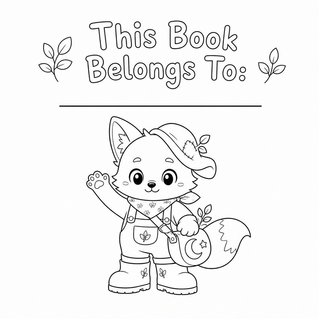 This Book Belongs To: